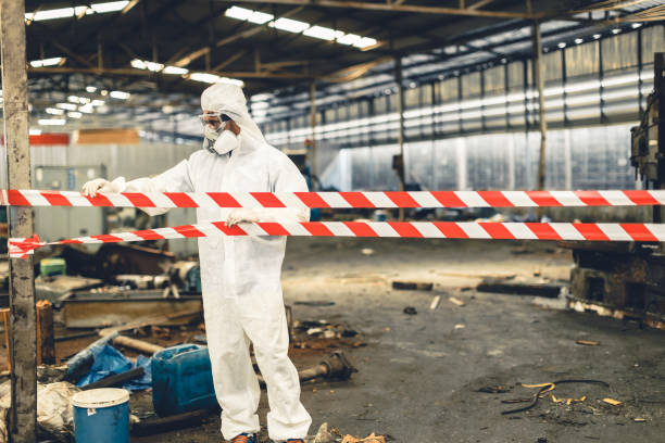 Professional Trauma Scene Cleanup technician working in Aguanga, CA